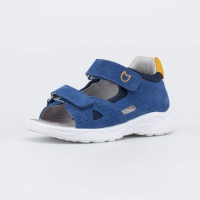 122230-23 син-жел туфли летние ясельная, малодетская Нат. кожа