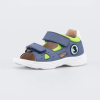 122242-23 син-сал туфли летние ясельная, малодетская Нат. кожа